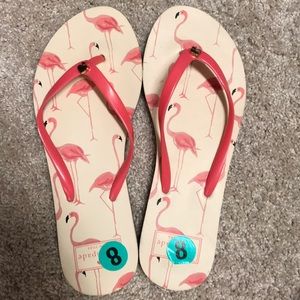 New Kate Spade flip flops. Size 8